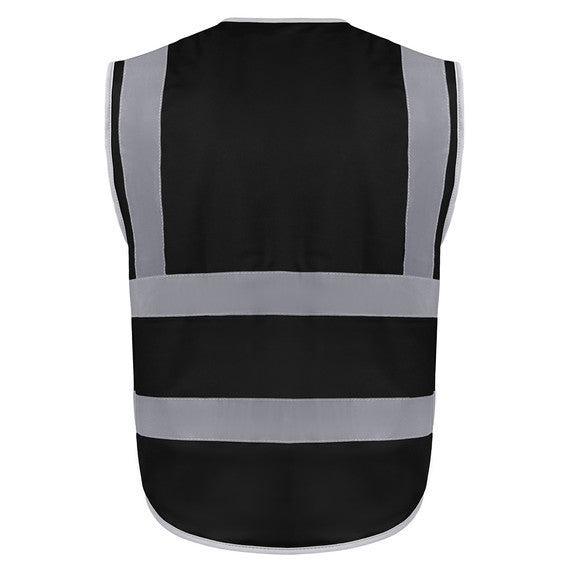 Black Hi - Vis Vest - Enforcer Equipment & Apparel