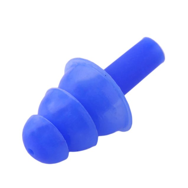 Blue Silicone Earplugs - Enforcer Equipment & Apparel