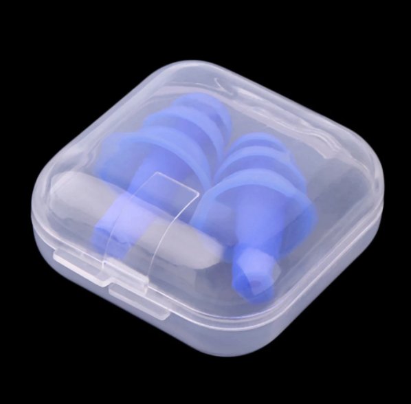 Blue Silicone Earplugs - Enforcer Equipment & Apparel