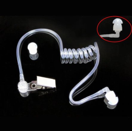 Bulk Pack (10) Replacement Earbuds for Enforcer Covert Earpiece (2 - Pin) - Enforcer Equipment & Apparel
