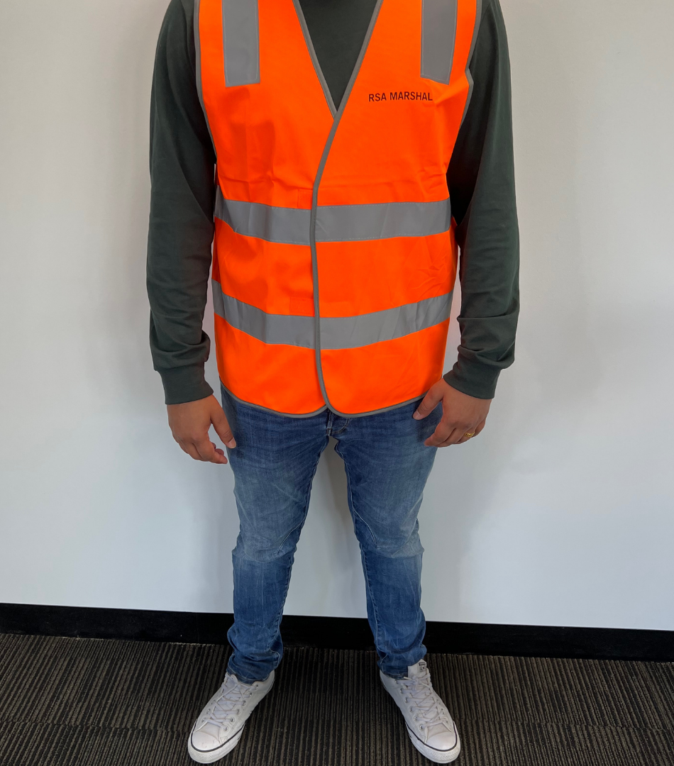 Orange RSA Marshal Hi-Vis Vest