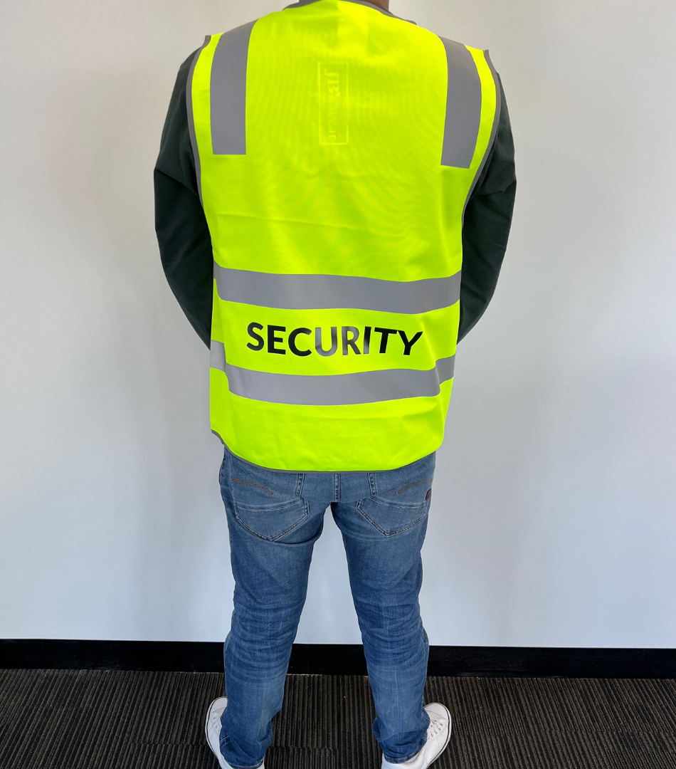 Yellow Security Hi-Vis Vest