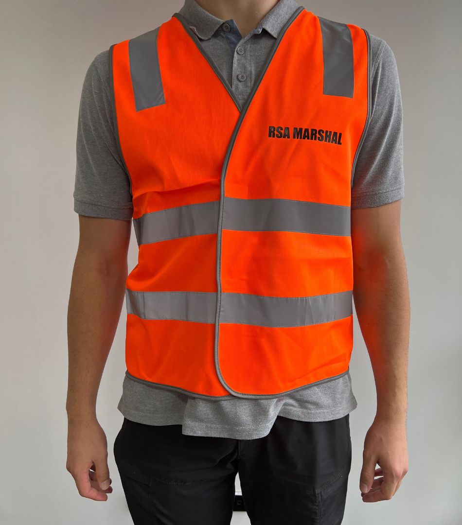 Orange RSA Marshal Hi-Vis Vest