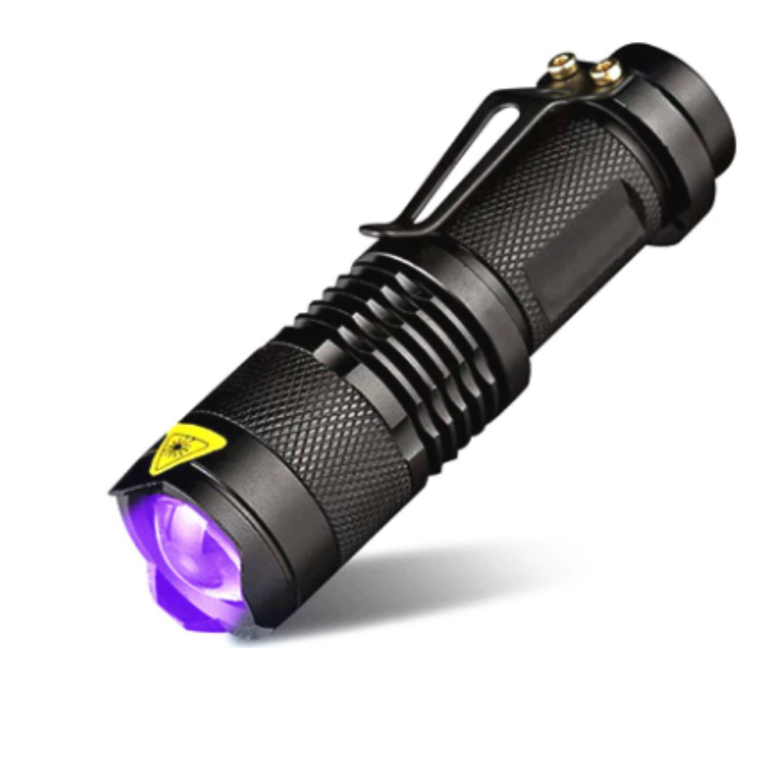 UV LED Mini Tactical Flashlight