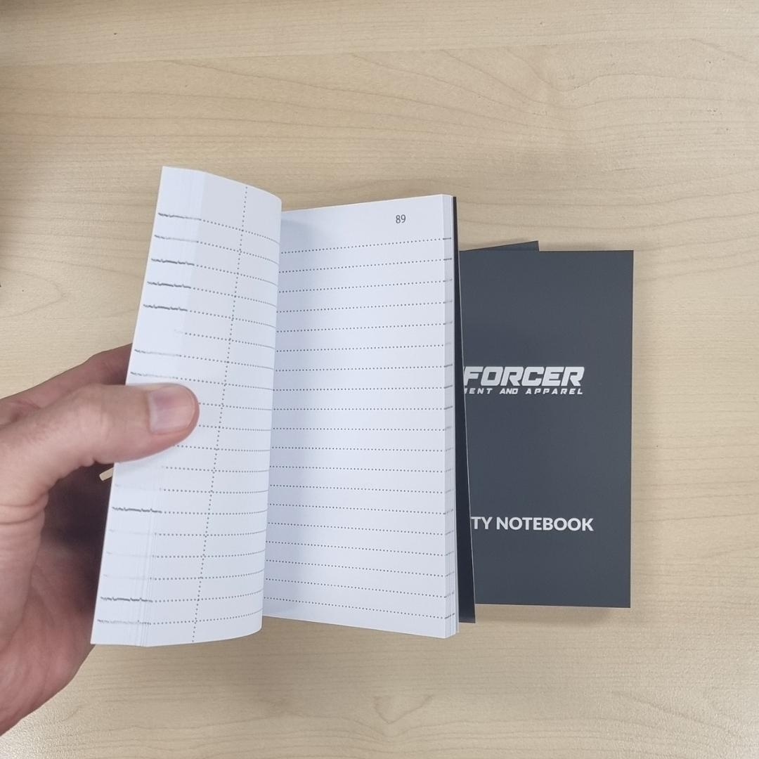 Enforcer Gear Security Notebook - Enforcer Equipment & Apparel