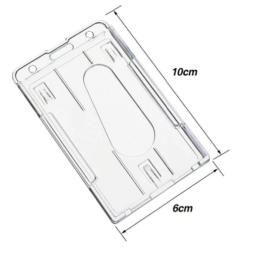 Hard Plastic ID Holder